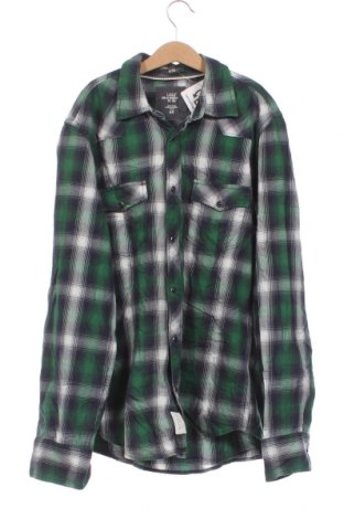 Ανδρικό πουκάμισο H&M L.O.G.G., Μέγεθος S, Χρώμα Πολύχρωμο, Τιμή 1,79 €