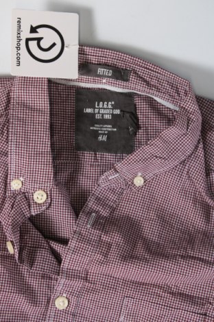 Pánská košile  H&M L.O.G.G., Velikost S, Barva Fialová, Cena  83,00 Kč