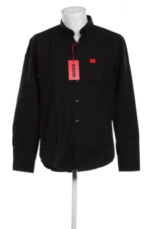 Мъжка риза Hugo Boss, Размер L, Цвят Черен, Цена 109,45 лв.