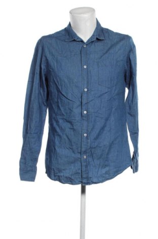Мъжка риза Monoprix, Размер L, Цвят Син, Цена 14,40 лв.