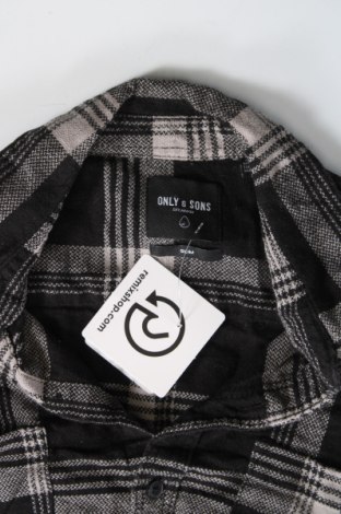 Ανδρικό πουκάμισο Only & Sons, Μέγεθος S, Χρώμα Πολύχρωμο, Τιμή 1,79 €