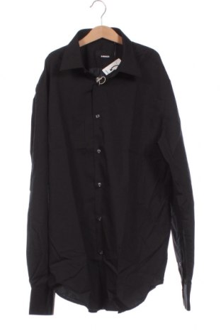 Мъжка риза Rodier, Размер M, Цвят Черен, Цена 15,00 лв.