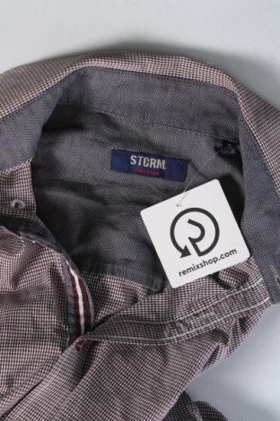 Herrenhemd Storm, Größe S, Farbe Mehrfarbig, Preis 2,17 €