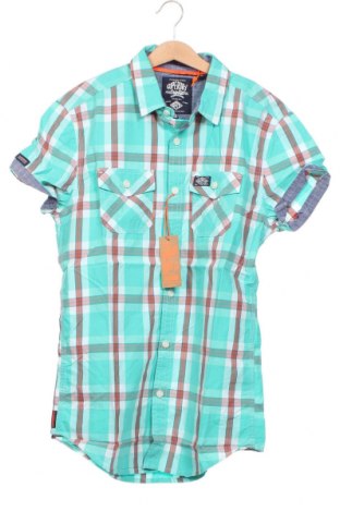 Ανδρικό πουκάμισο Superdry, Μέγεθος S, Χρώμα Πολύχρωμο, Τιμή 4,37 €
