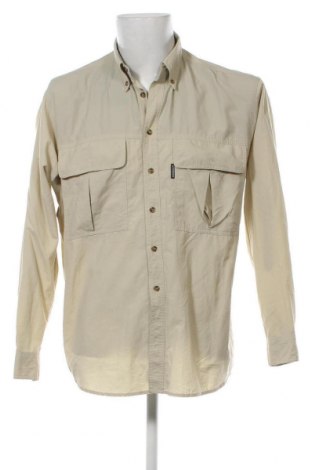 Ανδρικό πουκάμισο Tenson, Μέγεθος S, Χρώμα  Μπέζ, Τιμή 6,03 €