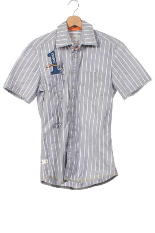 Мъжка риза Tom Tailor, Размер S, Цвят Сив, Цена 4,32 лв.