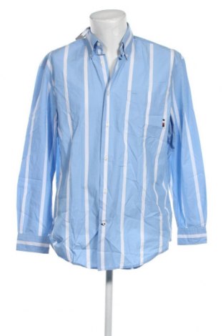 Herrenhemd Tommy Hilfiger, Größe M, Farbe Blau, Preis 77,32 €
