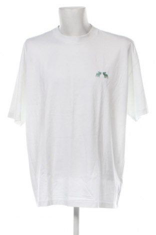 Tricou de bărbați Abercrombie & Fitch, Mărime XXL, Culoare Alb, Preț 171,05 Lei