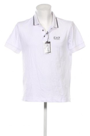 Мъжка тениска Emporio Armani, Размер XXL, Цвят Бял, Цена 152,00 лв.