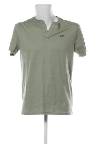 Мъжка тениска Hollister, Размер L, Цвят Зелен, Цена 29,00 лв.