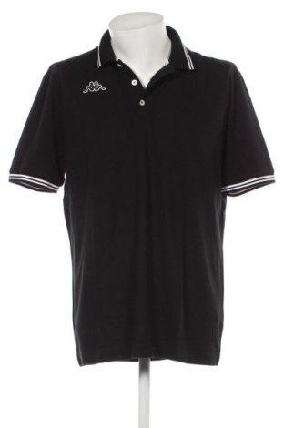 Ανδρικό t-shirt Kappa, Μέγεθος XL, Χρώμα Μαύρο, Τιμή 6,19 €