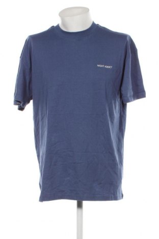 Мъжка тениска NIGHT ADDICT, Размер M, Цвят Син, Цена 14,21 лв.
