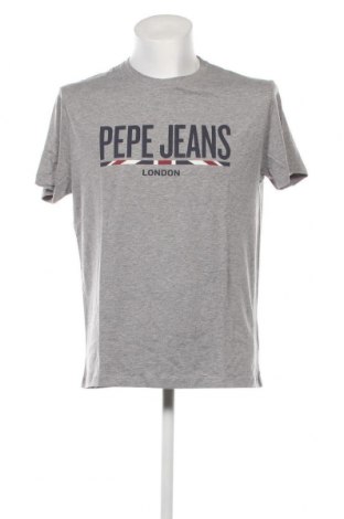 Herren T-Shirt Pepe Jeans, Größe L, Farbe Grau, Preis € 26,80