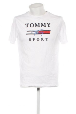 Męski T-shirt Tommy Hilfiger, Rozmiar S, Kolor Biały, Cena 141,38 zł