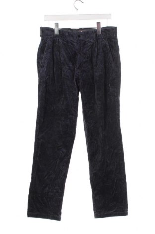 Pantaloni raiați de bărbați H&M, Mărime M, Culoare Albastru, Preț 17,17 Lei