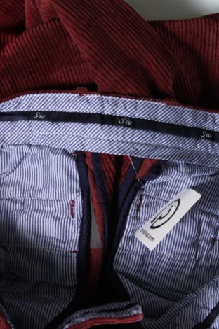 Pantaloni raiați de bărbați Samuel Windsor, Mărime L, Culoare Roșu, Preț 17,17 Lei
