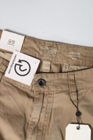Ανδρικό κοντό παντελόνι Q/S by S.Oliver, Μέγεθος S, Χρώμα  Μπέζ, Τιμή 11,66 €