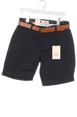 Ανδρικό κοντό παντελόνι Rebel, Μέγεθος S, Χρώμα Μπλέ, Τιμή 11,75 €