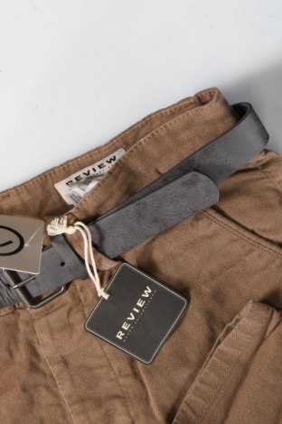 Ανδρικό κοντό παντελόνι Review, Μέγεθος S, Χρώμα  Μπέζ, Τιμή 29,90 €