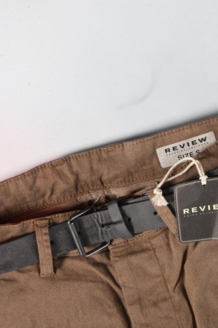 Ανδρικό κοντό παντελόνι Review, Μέγεθος S, Χρώμα Καφέ, Τιμή 29,90 €
