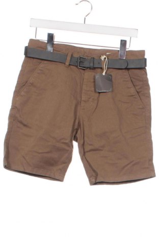 Мъжки къс панталон Review, Размер S, Цвят Кафяв, Цена 12,76 лв.