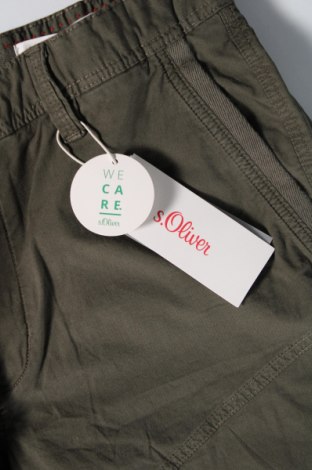 Мъжки къс панталон S.Oliver, Размер M, Цвят Зелен, Цена 58,00 лв.