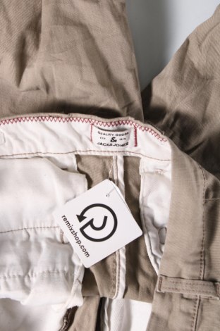 Мъжки панталон Jack & Jones, Размер L, Цвят Бежов, Цена 13,94 лв.