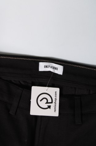 Мъжки панталон Only & Sons, Размер M, Цвят Черен, Цена 11,04 лв.
