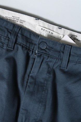 Мъжки панталон Review, Размер M, Цвят Син, Цена 21,75 лв.