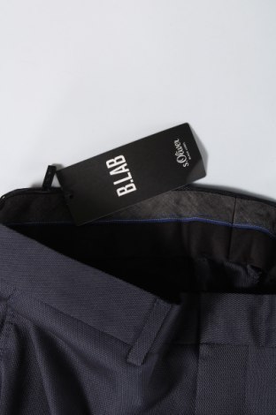 Pantaloni de bărbați S.Oliver Black Label, Mărime M, Culoare Albastru, Preț 26,05 Lei