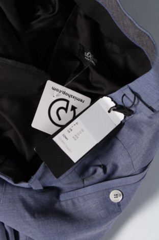 Pánské kalhoty  S.Oliver Black Label, Velikost L, Barva Modrá, Cena  249,00 Kč