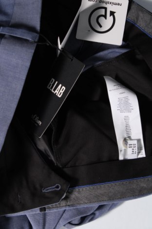 Pantaloni de bărbați S.Oliver Black Label, Mărime XL, Culoare Albastru, Preț 47,76 Lei