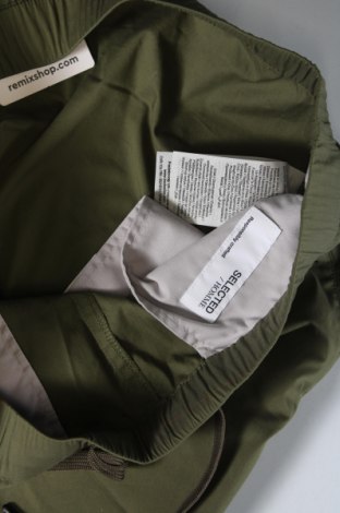 Мъжки панталон Selected Homme, Размер S, Цвят Зелен, Цена 95,00 лв.