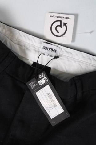 Pantaloni de bărbați Weekday, Mărime S, Culoare Negru, Preț 35,07 Lei