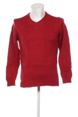 Мъжки пуловер, Размер M, Цвят Червен, Цена 4,64 лв.