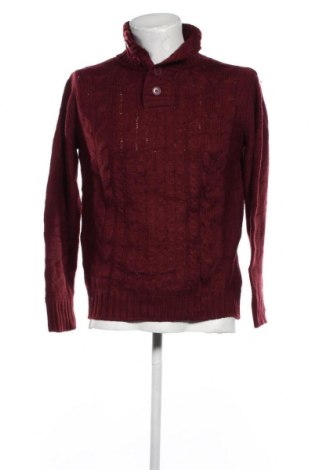 Мъжки пуловер Cortefiel, Размер S, Цвят Червен, Цена 5,76 лв.