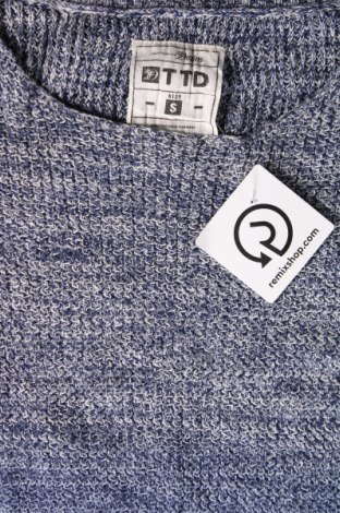 Ανδρικό πουλόβερ Tom Tailor, Μέγεθος S, Χρώμα Μπλέ, Τιμή 4,46 €