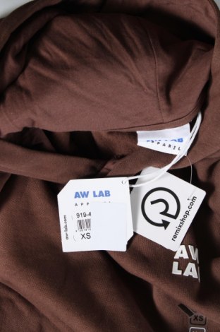 Herren Sweatshirt AW LAB, Größe XS, Farbe Braun, Preis 9,01 €