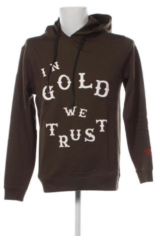 Herren Sweatshirt In Gold We Trust, Größe S, Farbe Grün, Preis € 13,87