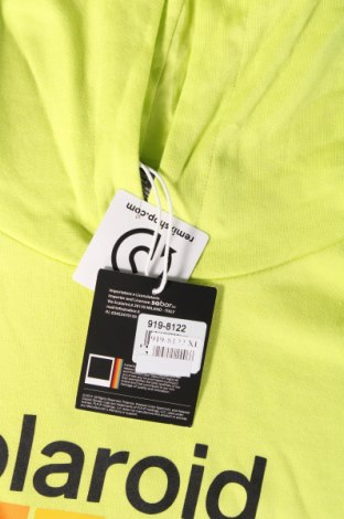 Herren Sweatshirt POLAROID, Größe XL, Farbe Grün, Preis 6,63 €
