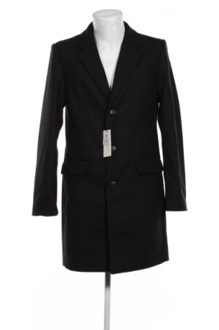 Ανδρικά παλτό Pier One, Μέγεθος L, Χρώμα Μαύρο, Τιμή 35,46 €