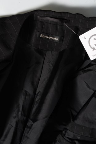 Ανδρικό σακάκι Benvenuto, Μέγεθος L, Χρώμα Μαύρο, Τιμή 50,10 €