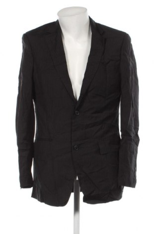 Ανδρικό σακάκι Dressmann, Μέγεθος L, Χρώμα Μαύρο, Τιμή 3,19 €
