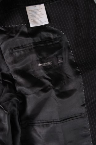 Мъжко сако Dressmann, Размер M, Цвят Черен, Цена 7,74 лв.