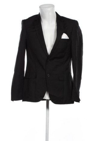 Ανδρικό σακάκι Dressmann, Μέγεθος M, Χρώμα Μαύρο, Τιμή 26,60 €