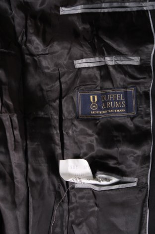 Ανδρικό σακάκι Duffel&Rums, Μέγεθος L, Χρώμα Μαύρο, Τιμή 3,17 €