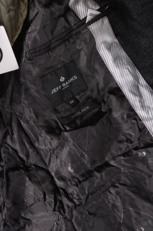 Ανδρικό σακάκι Jeff Banks, Μέγεθος M, Χρώμα Γκρί, Τιμή 3,99 €