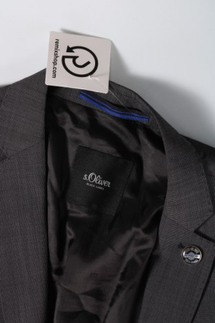 Ανδρικό σακάκι S.Oliver Black Label, Μέγεθος L, Χρώμα Γκρί, Τιμή 13,67 €