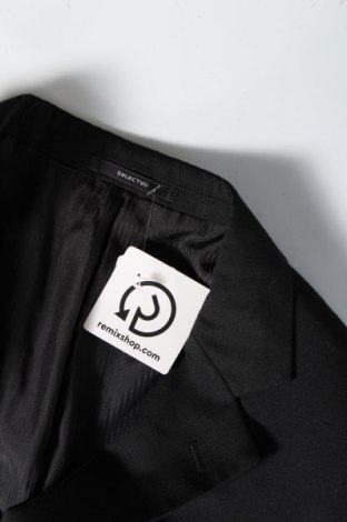 Ανδρικό σακάκι Selected, Μέγεθος L, Χρώμα Μαύρο, Τιμή 4,51 €