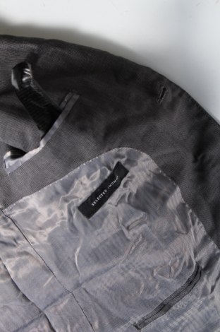 Ανδρικό σακάκι Selected Homme, Μέγεθος L, Χρώμα Γκρί, Τιμή 39,59 €